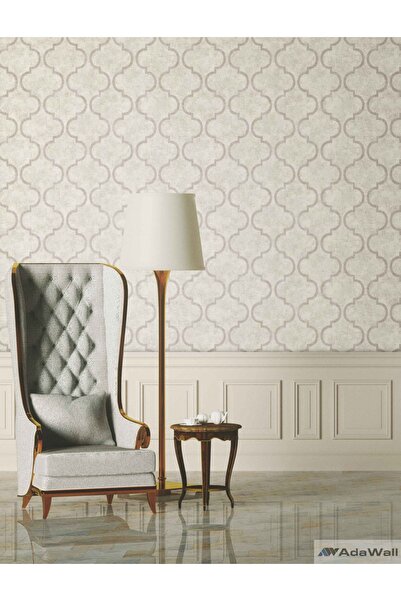 Adawall Klasik Desenli Duvar Kağıdı Indigo 4703-1