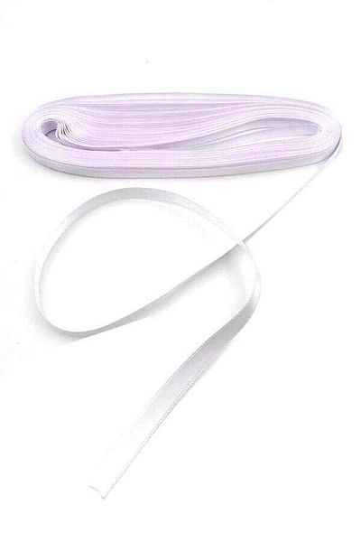 Fırfır Tuhafiye White Satin Ribbon 1 cm 10 m – Ribbon