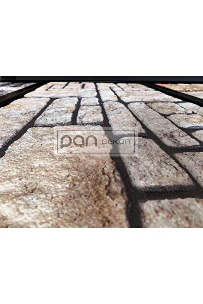 Pandekor 5 Adet X Karma Taş Desenli 3 Boyutlu Renkli Strafor Köpük Duvar Kaplama Paneli (kr-312)