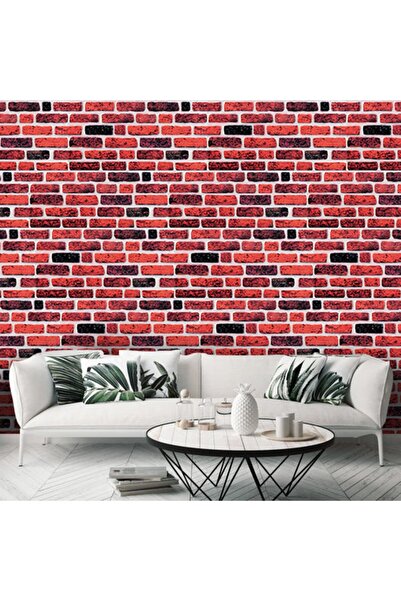 Pandekor 5 Adet (2,5M2) X Tuğla Desenli 3 Boyutlu Renkli Strafor Köpük Duvar Kaplama Paneli (BR-539)