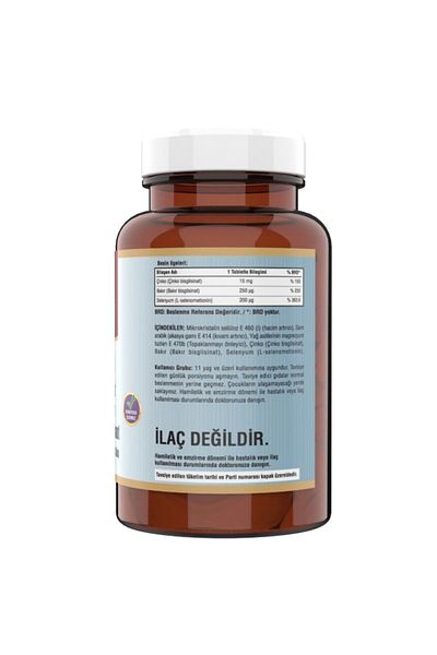 NCS Zinc Bisglycinate & Copper Selenium Zinc 2 X 180 Tablets