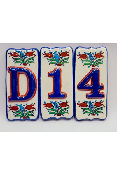 Dost Art Hediyelik El Yapımı Seramik Kapı Numarası:1