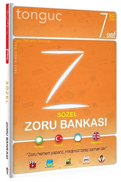 Tonguç Akademi 7. Sınıf Sözel Zoru Bankası