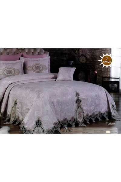 Duru Çeyiz Sandıkları Duru Afife 7 Piece Pique Set
