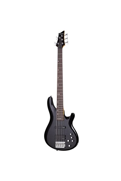 Schecter C-5 Deluxe Bas Gitar (see-thru Black)