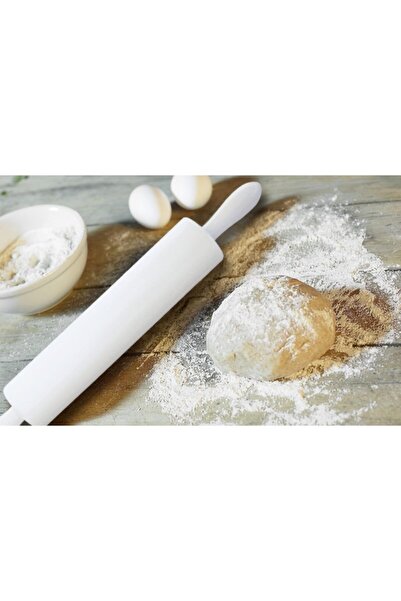 Genel Markalar Beyaz Polietilen Küçük Boy 45 cm Merdane