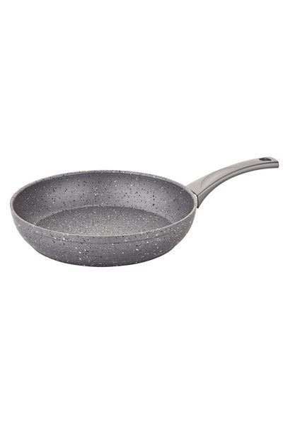 OMS PASLANMAZ Oms 3210.00.07 30*6 Cm / 3.35 Lt. Granite Frying Pan Gray