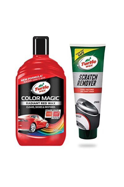 Genel Markalar Gojo Turtle Wax Renkli Cila Kırmızı Ince Çizik Giderici Pasta ...