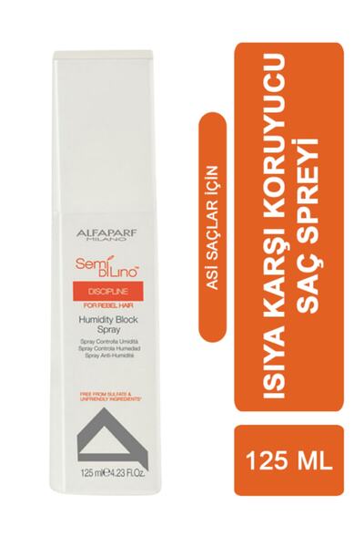 Alfapars Lisse Semi Di Lino Discipline Isıya Karşı Koruyucu Saç Spreyi 125 ml