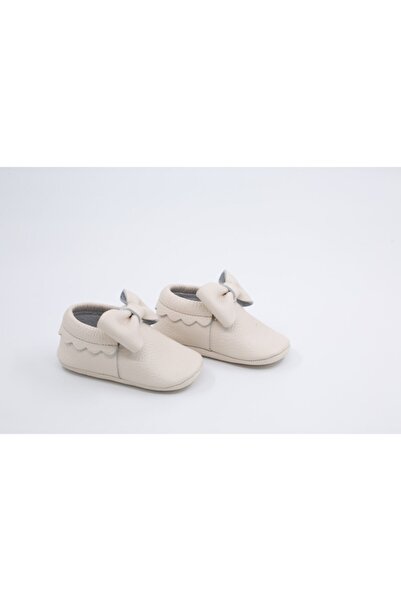 Li Puna Baby White Podi Series Leather First Step Shoes