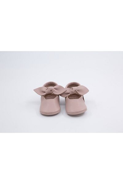 Li Puna Baby Pink Luz Series Genuine Leather First Step Shoes