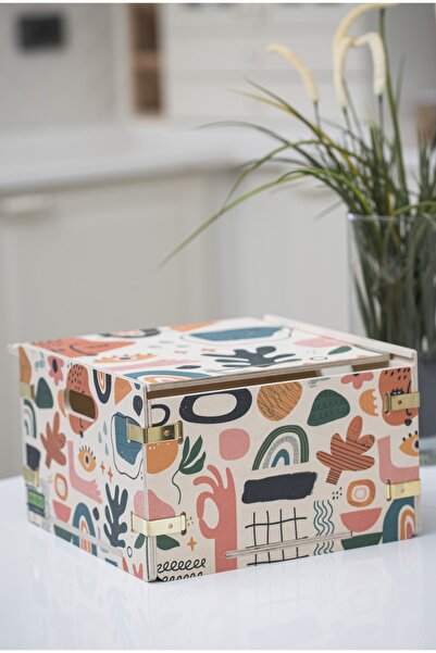 Wodiza Ahşap Kutu Derin Orta Boy Funny