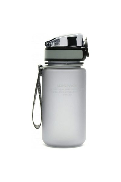 Uzspace Water Bowl Leakproof Tritan Mini Size 350ml Gray