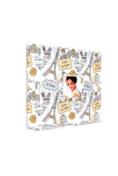 Nobbystar 200 10x15 سم. ألبوم صور الذاكرة منقوش بالجلد مع نافذة