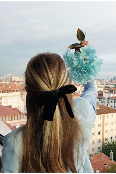 Melkady Aksesuar ملكادي 162si - شعر فيونكة مخملي مطاطي