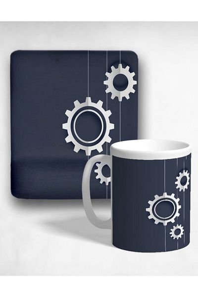 Onartem Engineering Wrist Support Mouse Pad and Mug Set
