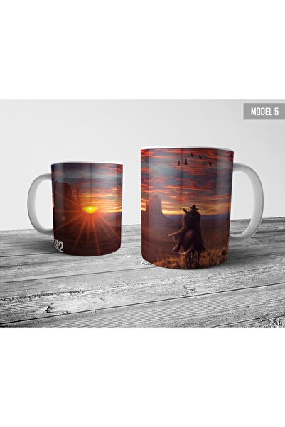 Pixxa " Red Dead Redemption 2 " Kupa Bardak Model 5