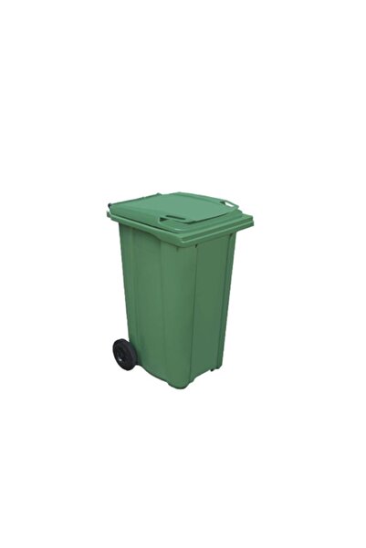 Genel Markalar 240 Litre Plastik Çöp Konteyneri Tekerlekli Pedalsız Çöp Kovası