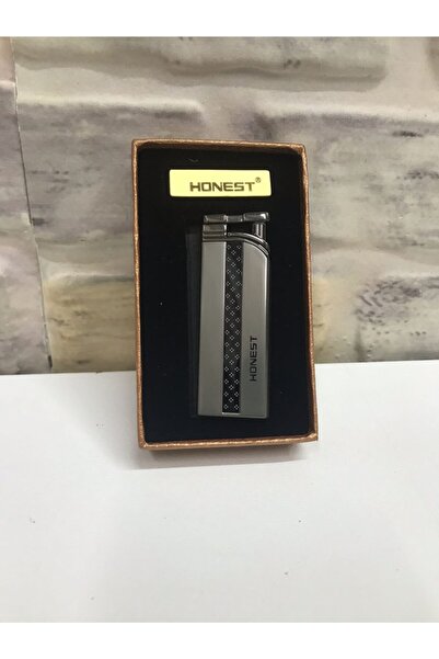 Honest Füme Ortası Desenli Gazlı Çakmak