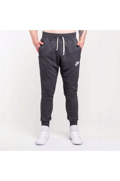 Nike Erkek Siyah Nsw Heritage Jogger Nfs Pantolon, Small
