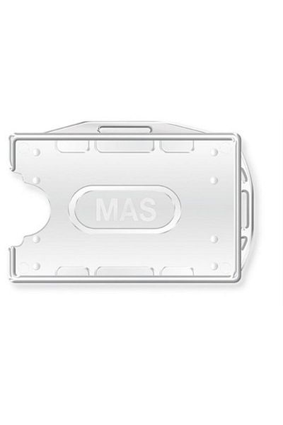 Mas Transparent Double Face Plastic Horizontal Enclosure Container 3524 54X86