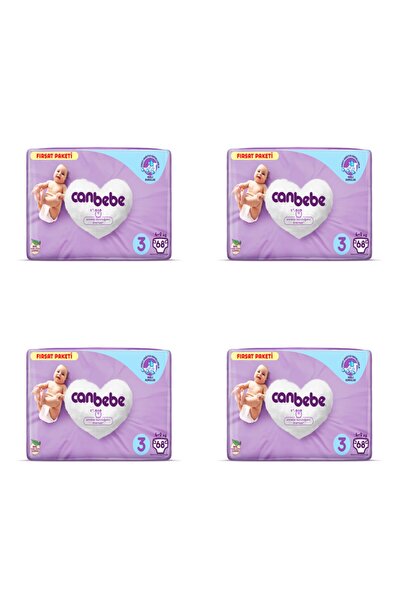 Canbebe 4 Adet Fırsat Paketi 3 Numara