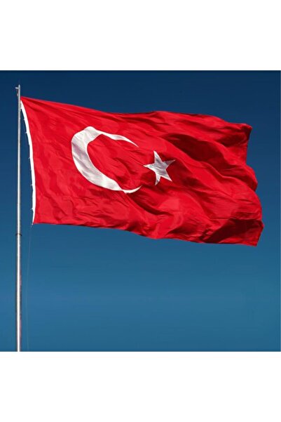 Fors Bayrak Türk Bayrağı 1. Kalite Dikişli Raşel Kumaş 80x120 cm