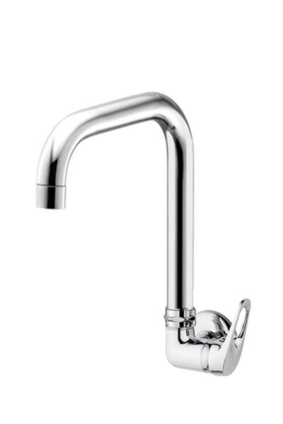 ARMİLLA ARMATÜR Duvardan Tek Su Çıkışlı Aç Kapa Köşe Borulu Banyo Ve Mutfak B...