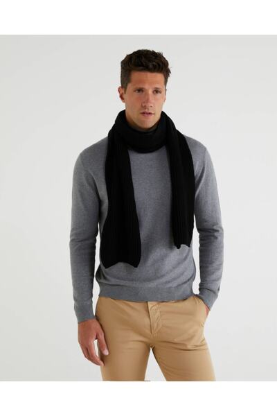 United Colors of Benetton Benetton Wool Scarf Set