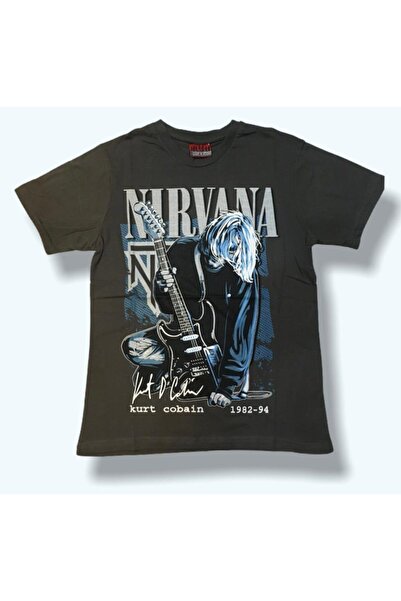 Atlantis Унісекс-футболка Nirvana Kurt Cobain Rock