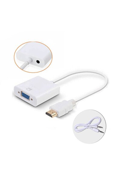 bt bayır teknoloji Hdmı To Vga Hdmi To Vga Adaptör Ses Çıkışlı Kablolu Dönüşt...