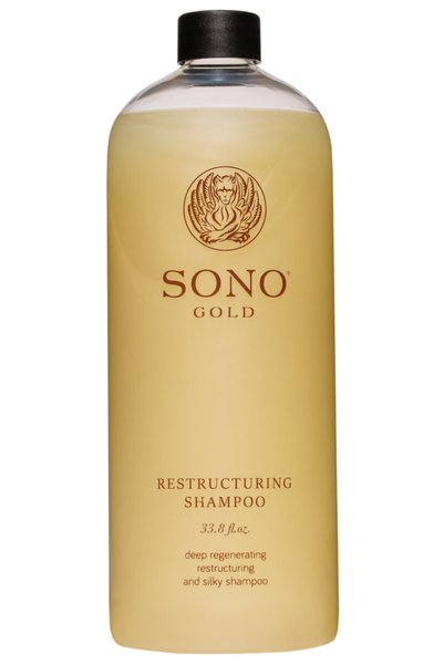 Sono Gold reconstruction shampoo with cannabis oil extract for damaged hair 1...