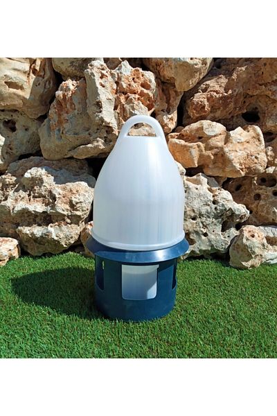 Doğalsan Tarım Set of 2 Pigeon Waterer 1.5 Lt and 5 Lt Bird Waterer Bird Waterer Chick Waterer Chick Waterer Quail