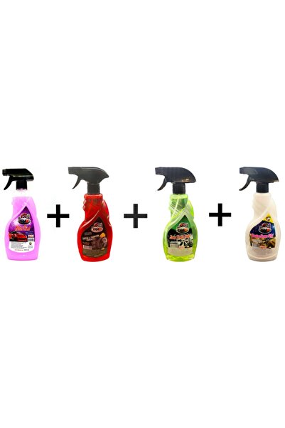 ARACINIZ İÇİN EN İYİSİ T-RAX 4'lü Set Torpido Sütü + Lastik Parlatıcı + Hızlı...