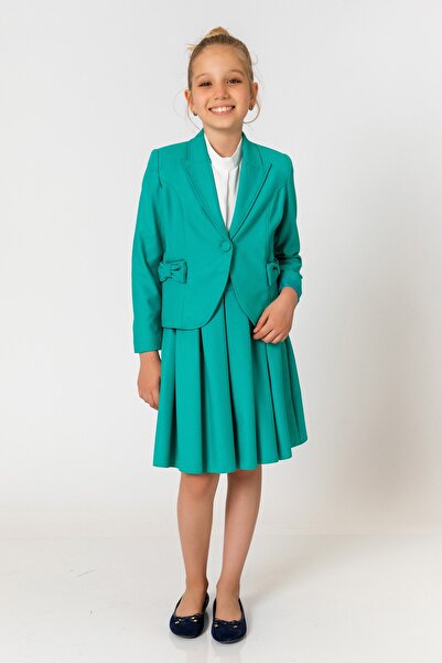 incity Girl's Green Skirt