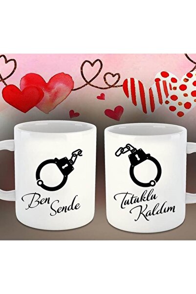 sıradışıhediyem أكواب Love Dear Couple (سيتم إرسال قطعتين)