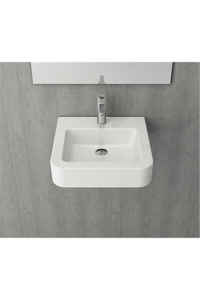 Bocchi 1122-001-0126 Scala Parma Tezgah Üstü Lavabo 50 Cm Beyaz