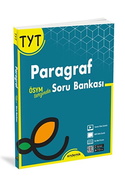 Endemik Yayınları Endemik 2022 Tyt Paragraf Soru Bankası