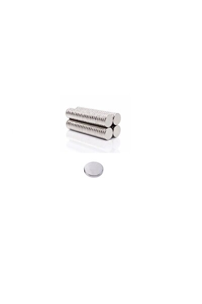 CEKSAN Neodyum Mıknatıs -güçlü Yuvarlak Mıknatıs 10x1.5mm 12 Adet