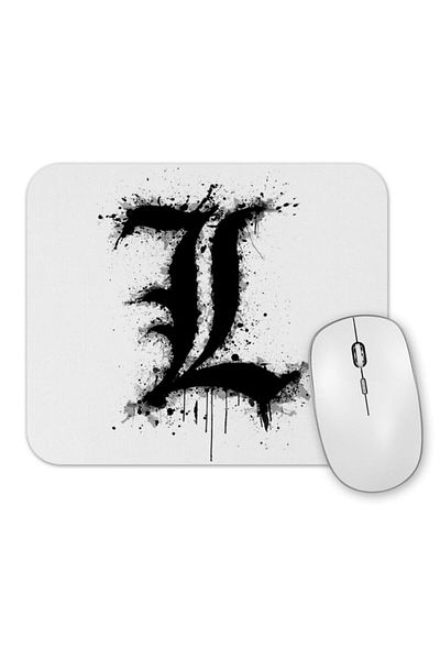 Baskı Dükkanı Death Note L Mouse Pad