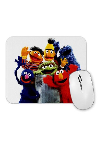 Baskı Dükkanı Mouse Pad Heroes of Sesame Street.jpg