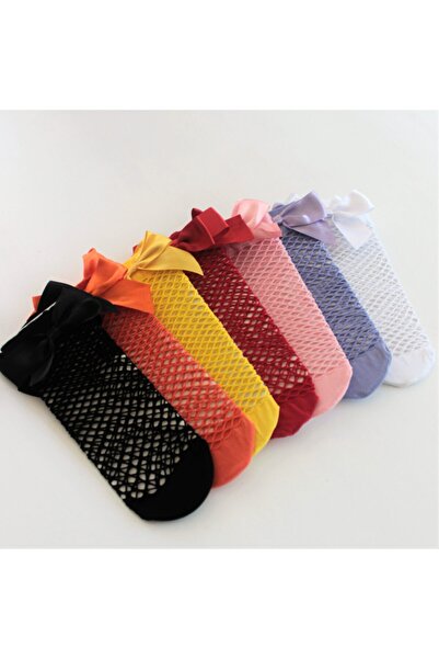 MinnieKids Set of 7 Baby Girl Fishnet Socks