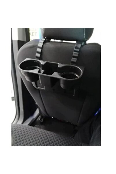 Otowinn In-Car Seat Side and Back Cup Holder Cup Holder Black