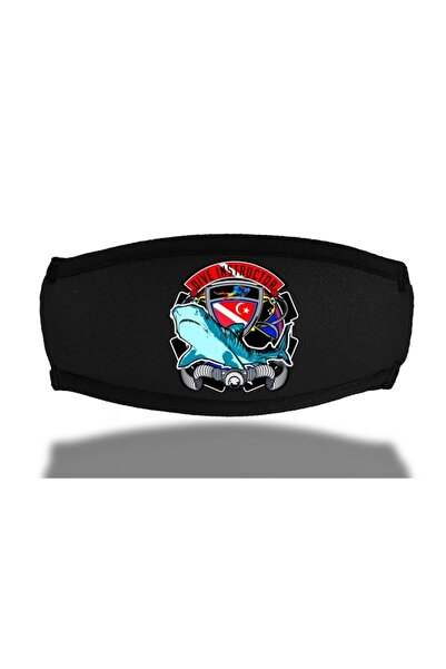 SCUBAPROMO Dive Instructor Siyah Maske Bandı