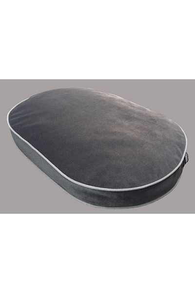 viscopet Luxury Visco Padded Durable Zippered Washable Ellipse Cat Dog Bed M-50x80x10cm