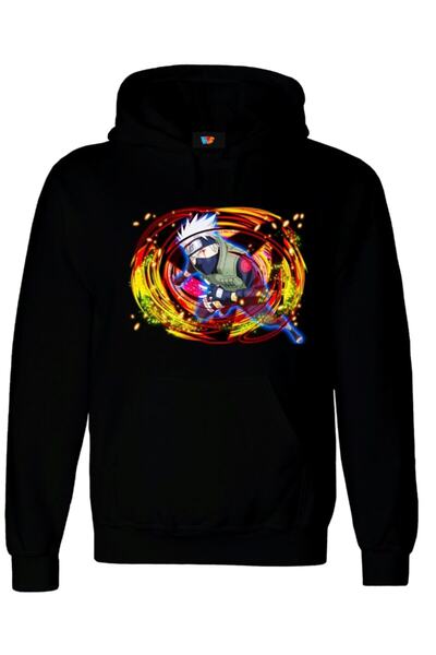 GALASHOP كاكاشي هاتاكي مادارا اوتشيها ناروتو اوزوماكي 2 سويت شيرت أسود بقلنسو...
