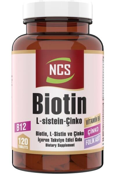 NCS Biotin L-cistin Vitamin B6 Folic Acid Vitamin B12 L Methionine 120 Tablets