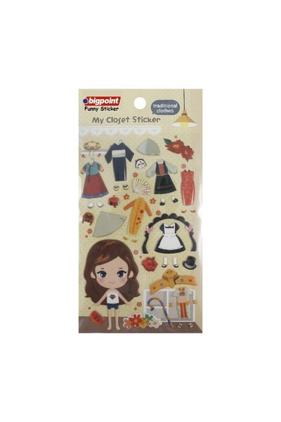 Bigpoint Sticker Clothes Sets