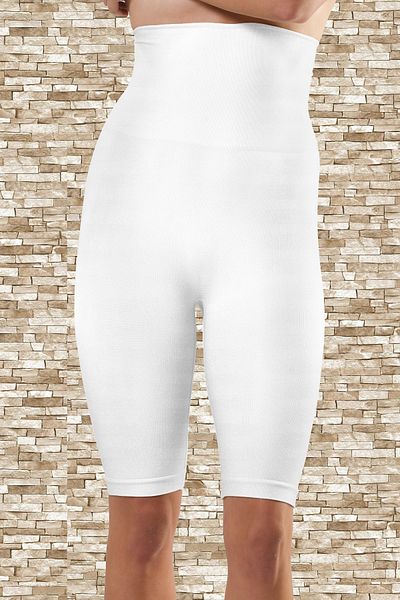 Formfit by Şalcı Size Reducing Seamless Seamless High Waist Leg Thin Corset White