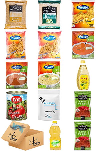 Blueden Kumanya Yardım Hediye Paketi 14 Parça 120 Nolu Paket